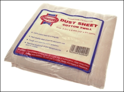 Dust Sheet 12X9 Cotton + Poly Backing